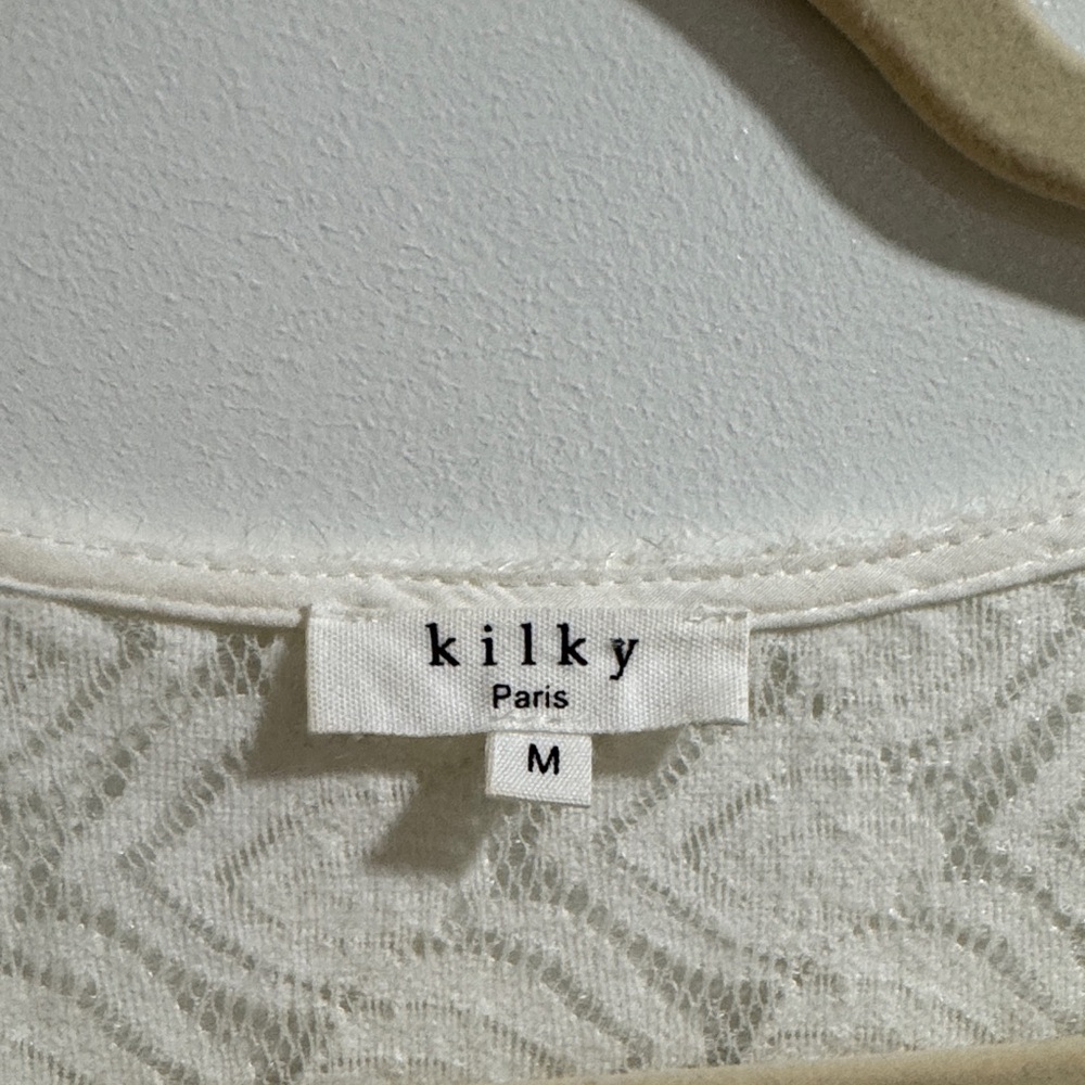 Killy Paris Cream Textured Cardigan - Picture 2 of 3